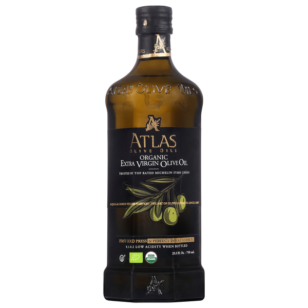 Atlas Olive Oils Organic Extra Virgin Olive Oil