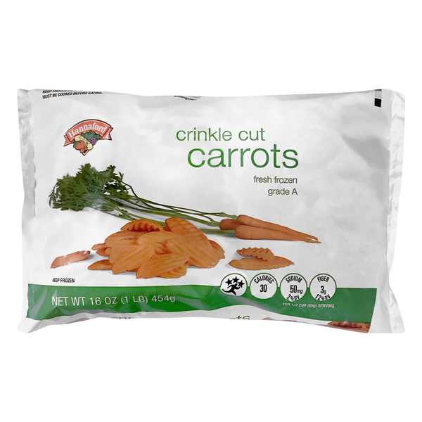 Hannaford Crinkle Cut Carrots Frozen