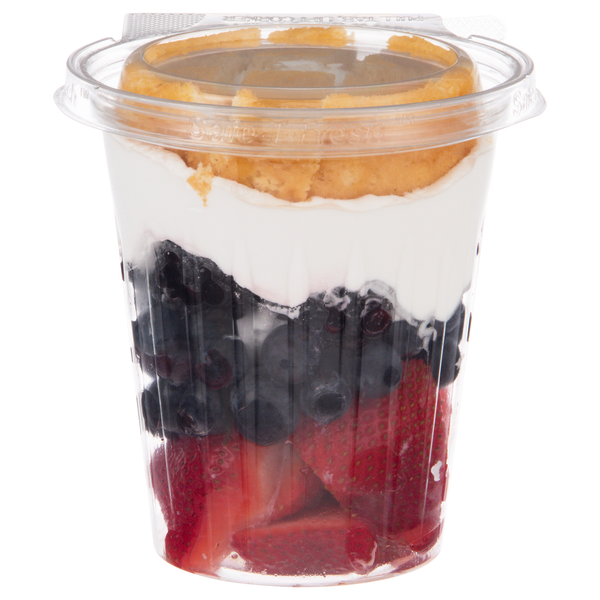Hannaford Berry Medley Shortcake Parfait Cup