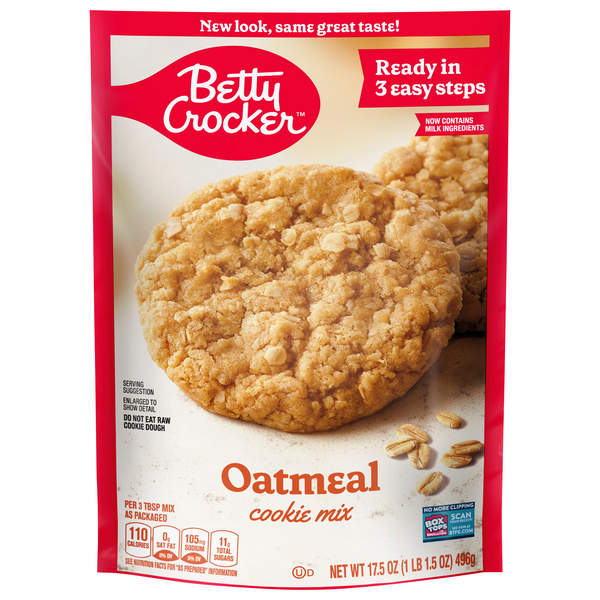 Save on Betty Crocker Cookie Mix Oatmeal Order Online Delivery Giant