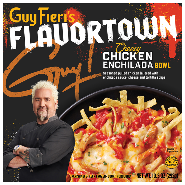Guy Fieri's Flavortown Cheesy Chicken Enchilada Frozen
