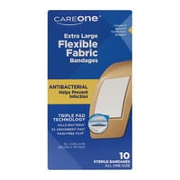 CareOne Extra Large Flexible Fabric Antibacterial Bandages