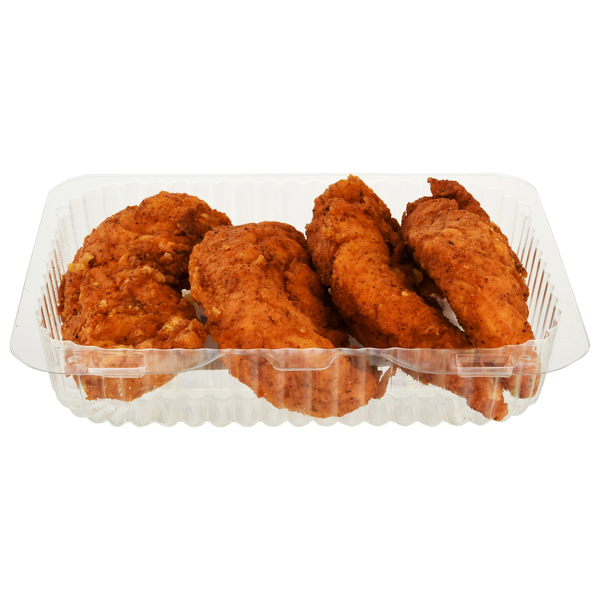 Giant Spicy Hand-Breaded Fried Chicken Tenders (Hot Avail.12pm-8pm)