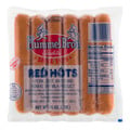 Hummel Bros. Red Hots Pork & Beef Franks - apx 6 ct