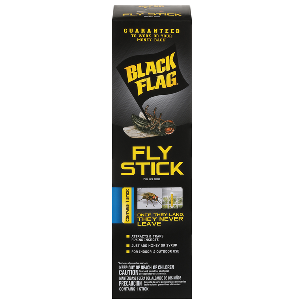 Black Flag Fly Stick