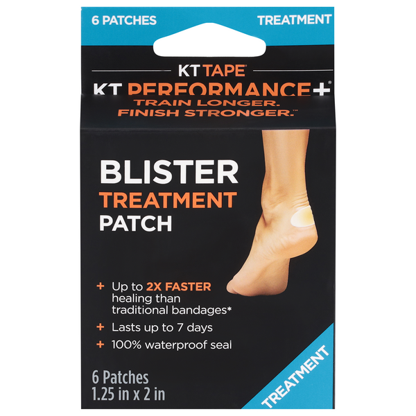 KT Tape Performance + Blister Treatment Patch
