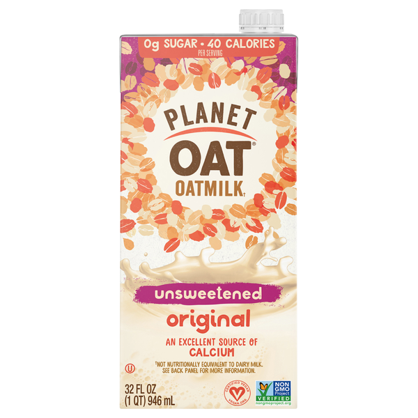 Planet Oat Unsweetened Original Oatmilk