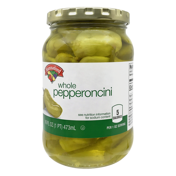 Hannaford Whole Pepperoncini Peppers