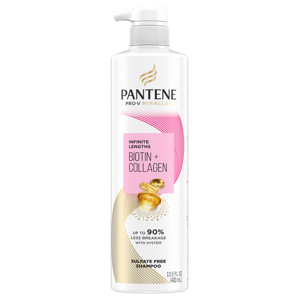 Pantene Pro-V Miracles Biotin + Collagen Sulfate-Free Shampoo