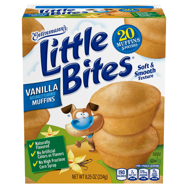 Entenmann's Little Bites Vanilla Mini Muffins - 5 ct