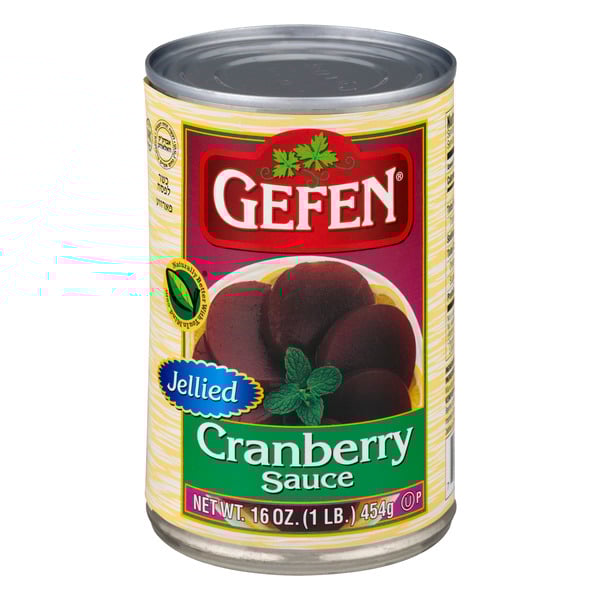 Gefen Jellied Cranberry Sauce Kosher For Passover