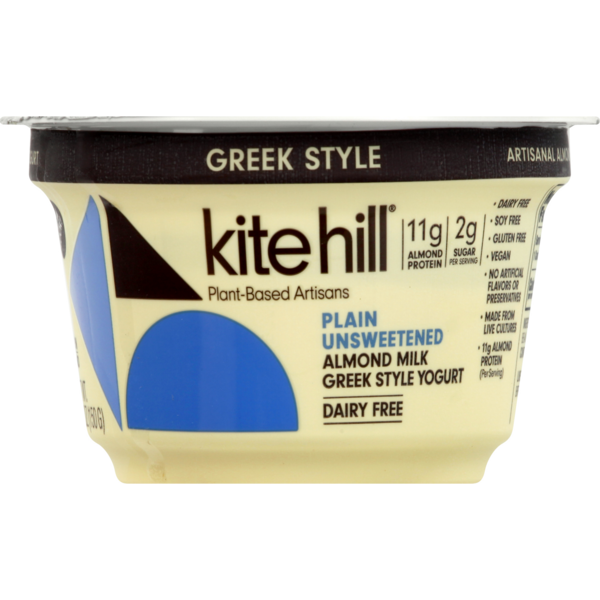 Save on Kite Hill Greek Style Dairy Free Almond Milk Yogurt Plain