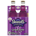 Stewart's Fountain Classics Grape Soda Made with Cane Sugar - 4 pk