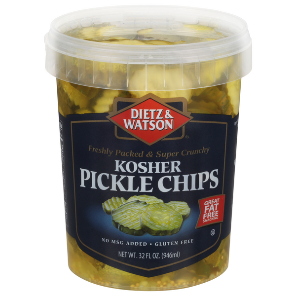 Save on Dietz & Watson Kosher Pickle Chips Order Online Delivery Food Lion