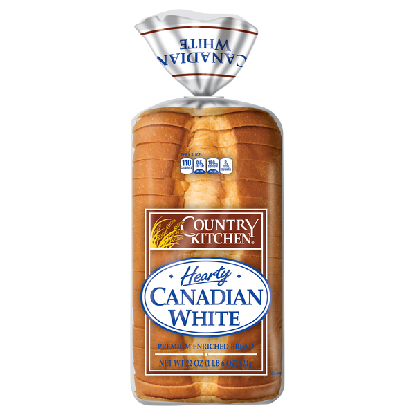 Country Kitchen Hearty Canadian White Sliced Bread