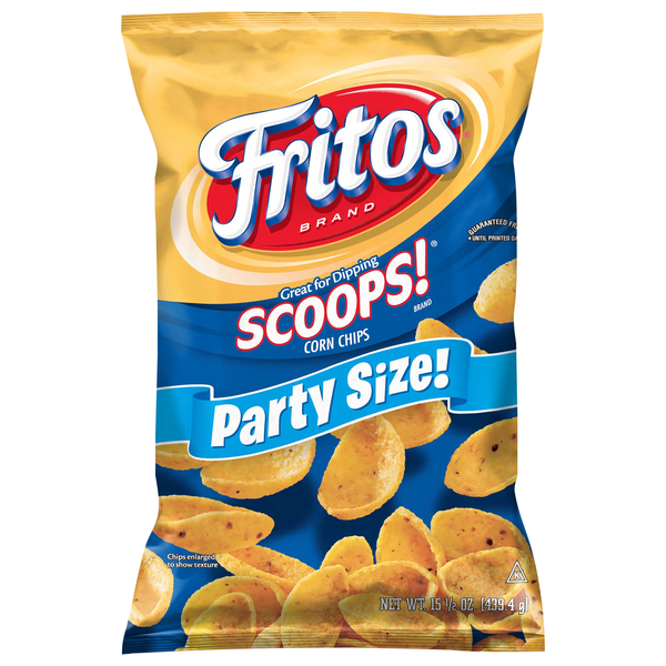 Fritos Corn Chips Scoops! Party Size