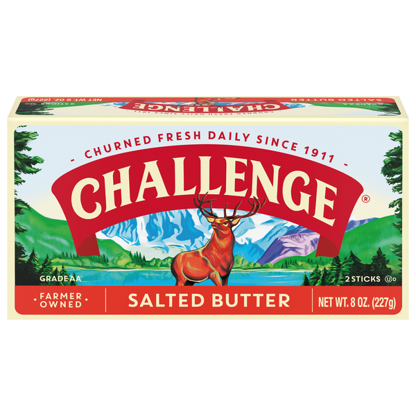 Challenge Salted Butter Sticks - 2 ct