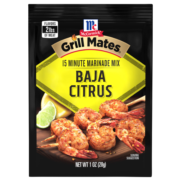 McCormick Grill Mates Baja Citrus 15 Minute Marinade Mix