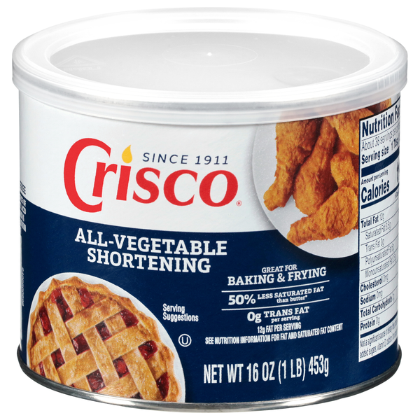 Crisco All-Vegetable Shortening