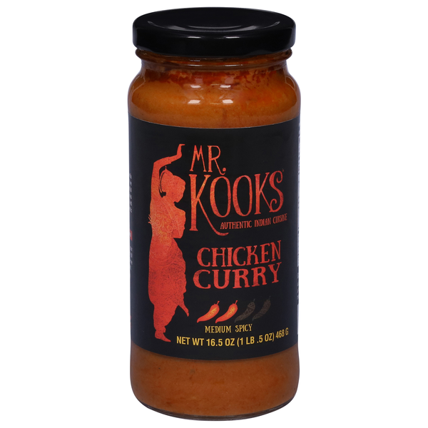 Save on Mr. Kooks Medium Spicy Chicken Curry Order Online Delivery