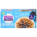 Brazi Bites Gluten Free Blueberry Waffles - 6 ct
