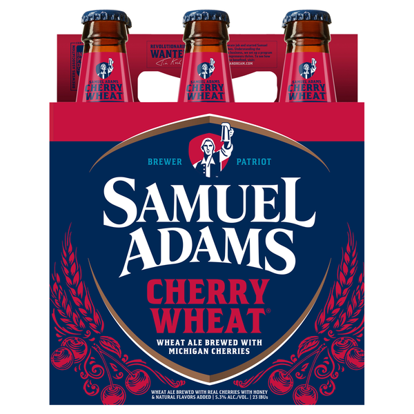 Samuel Adams Cherry Wheat Beer - 6 pk