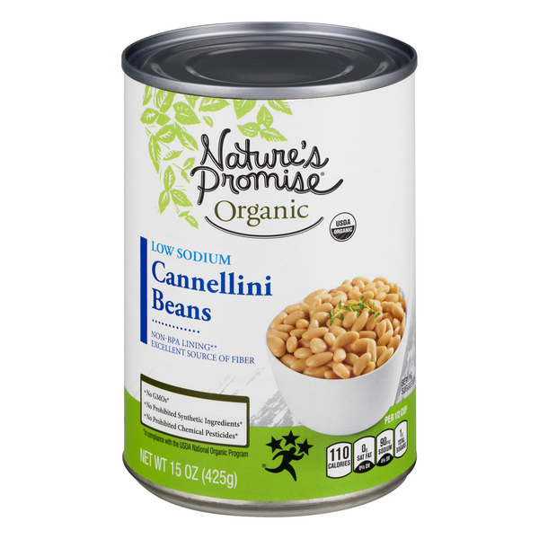 Nature's Promise Organic Low Sodium Cannellini Beans