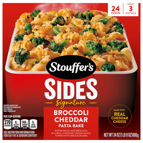 Stouffer's Sides Broccoli Cheddar Pasta Bake