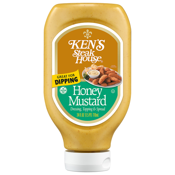 Ken's Steak House Honey Mustard Dressing Topping & Spread