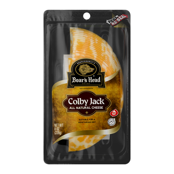 Save on Boar's Head Colby Jack Cheese (PreSliced) Order Online Delivery Giant