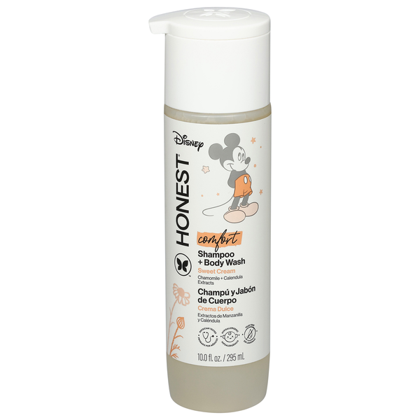 Honest Disney Comfort Sweet Cream Shampoo + Body Wash