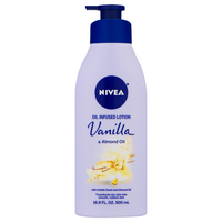 Nivea Oil Infused Lotion Vanilla & Almond Oil Pump