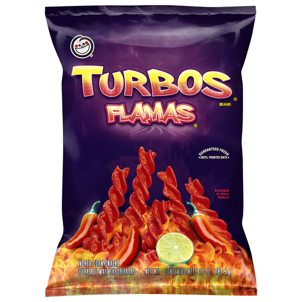Turbos Corn Snacks Flamas