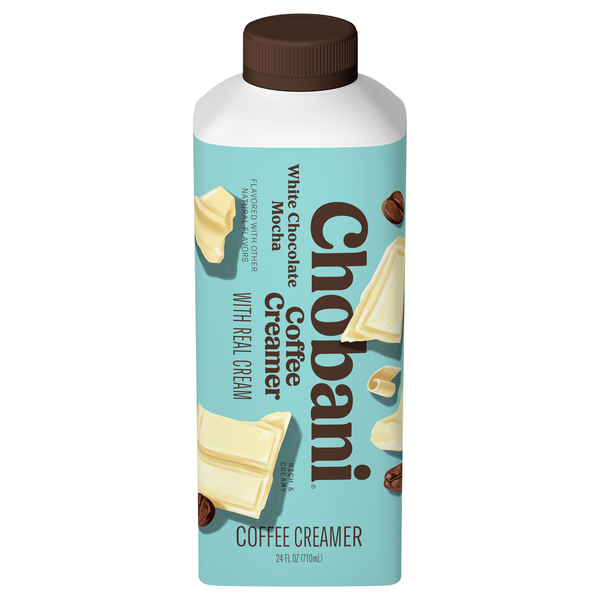 Chobani White Chocolate Mocha Flavored Coffee Creamer