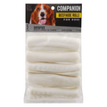 Companion Beefhide Rolls Dog Bones 4-5 Inch - 5 ct