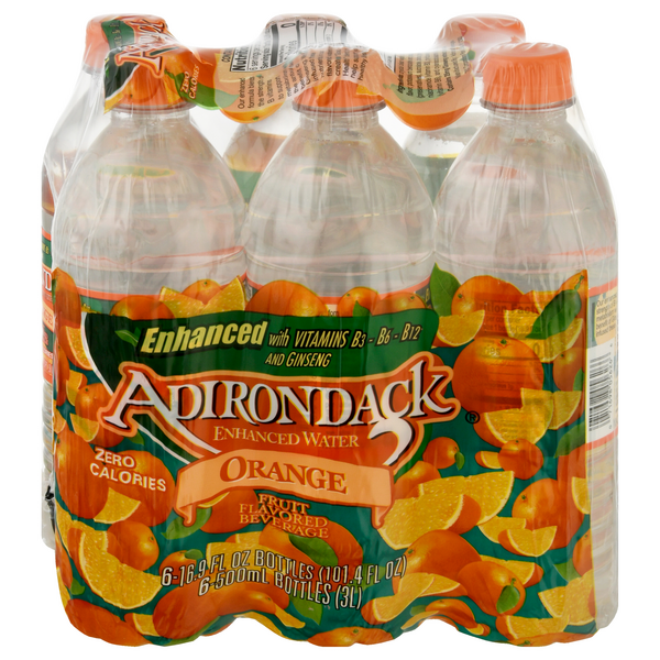 Adirondack Orange Enhanced Water - 6 pk