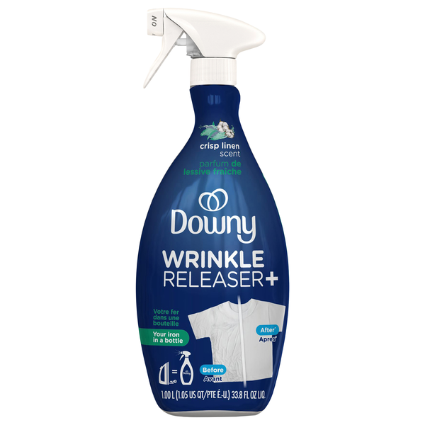 Downy Wrinkle Releaser Crisp Linen Scent Fabric Spray