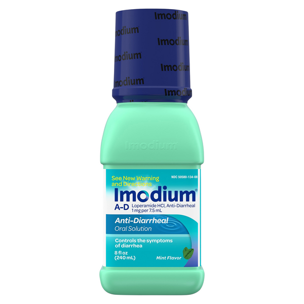 Imodium A-D Anti-Diarrheal Mint Flavor Liquid