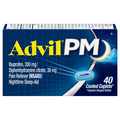 Advil PM Ibuprofen Pain Relief 200mg Coated Caplets