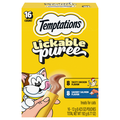 Temptations Creamy Puree Salmon & Chicken Variety Pack Cat Treats - 16 ct