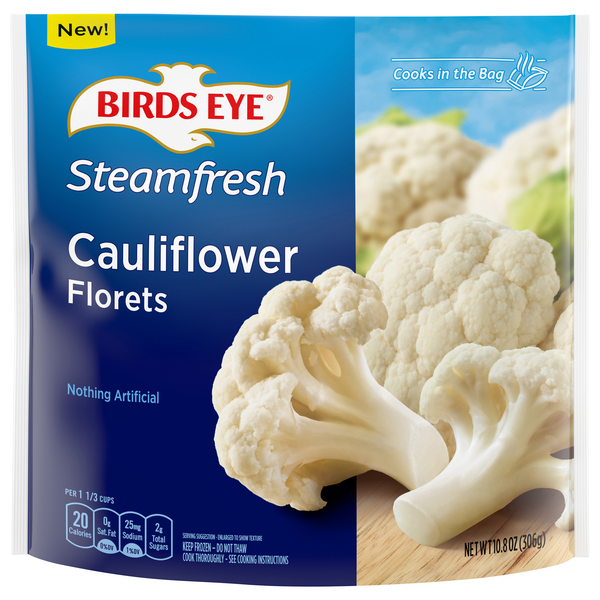 Birds Eye Steamfresh Cauilflower Florets Frozen