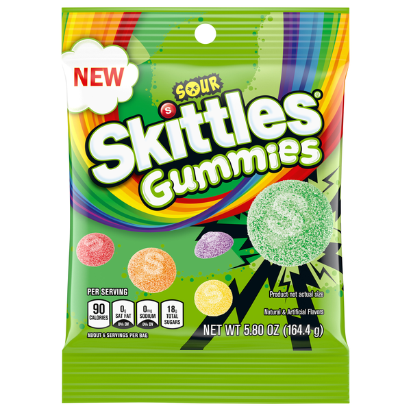 Skittles Sour Gummies Candy