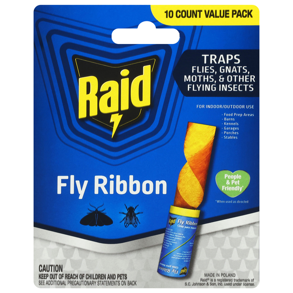 Raid Fly Ribbon Indoor & Outdoor