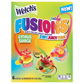 Welch's Fusions Citrus Surge Juicy Filled Fruit Snacks - 6 ct