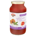 Hannaford Gluten Free Chunky Roasted Garlic & Herb Pasta Sauce