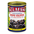 Sclafani California Small Pitted Ripe Black Olives