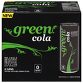 Green Cola Soda No Sugar - 6 pk