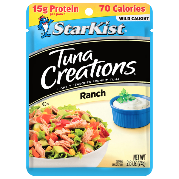 StarKist Tuna Creations Wild Caught Ranch Lightly Seasoned
