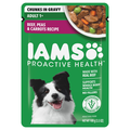 IAMS Proactive Health Beef Peas & Carrots Adult Wet Dog Food