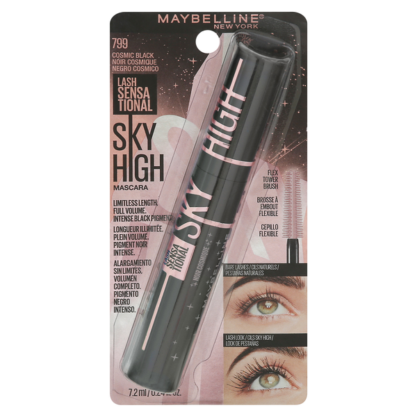 Maybelline Lash Sensational Sky High Mascara Cosmic Black 799